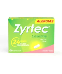ZYRTEC 10 MG 10 TAB