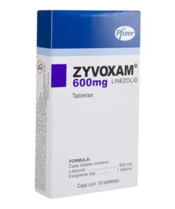 ZYVOXAM 600 MG TAB 10