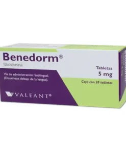 Benedorm 5 mg 20 tabletas