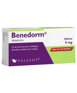 Benedorm 5 mg 40 tabletas