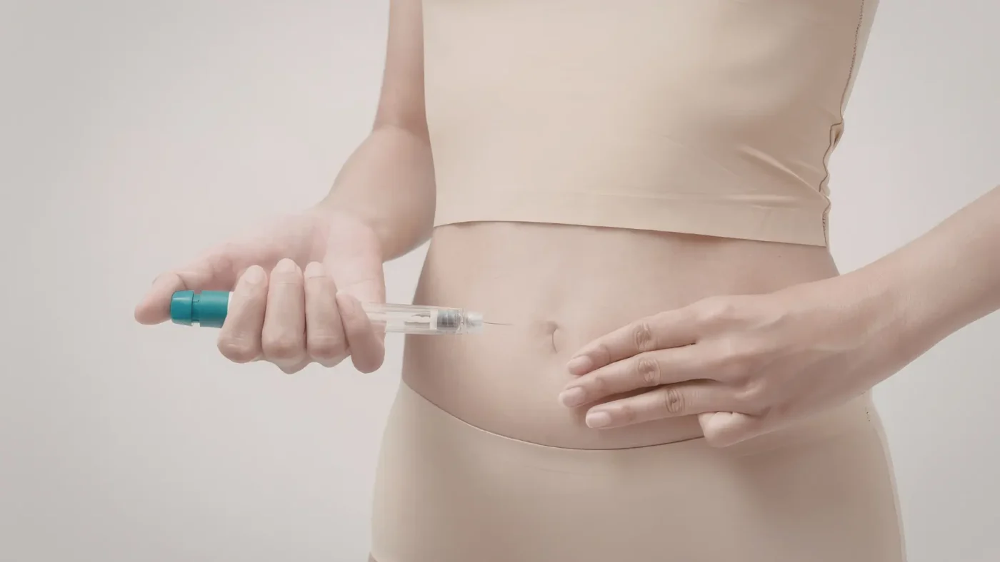 Zonas para aplicar insulina